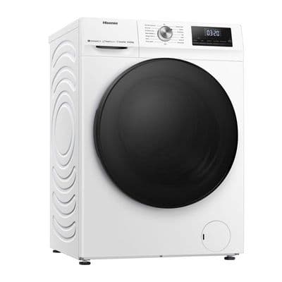 HISENSE เครื่องซักผ้า/อบผ้า ฝาหน้า (8.5/6 Kg, White) รุ่น WD3Q8543BW