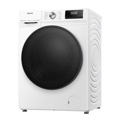 HISENSE เครื่องซักผ้า/อบผ้า ฝาหน้า (8.5/6 Kg, White) รุ่น WD3Q8543BW