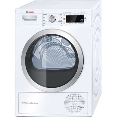 BOSCH Front Load Dryer (9 kg) WTW85560TH + Stand