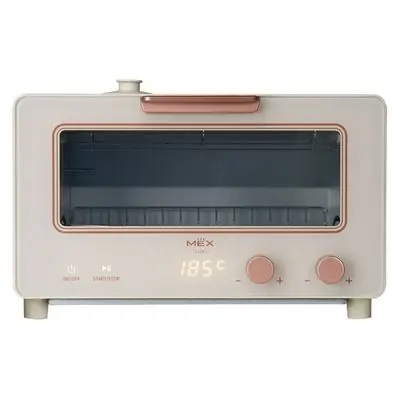 MEX Steam Toaster Oven (1300W, 10L, Cream) YURI101SC