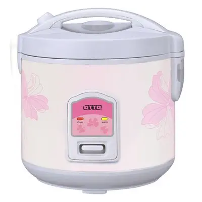 OTTO Rice Cooker (400 W, 1 L, Mixed Pattern) CR-100T
