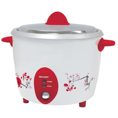 SHARP Rice Cooker (600W,1.8L, Mixed Color) KSH-D18