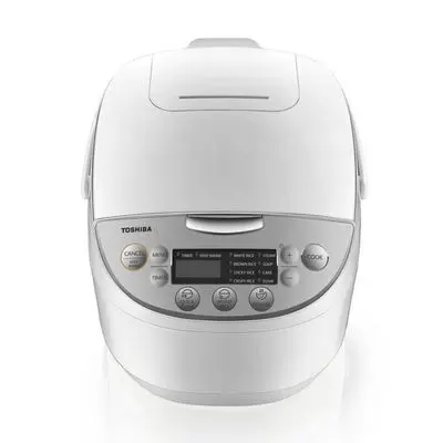 TOSHIBA Rice Cooker (760 W,1.8 L, White) RC-T18DR1