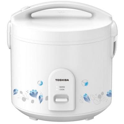 TOSHIBA Rice Cooker (500 W, 1 L, White) RC-T10JH(W)