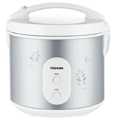 TOSHIBA Rice Cooker (650 W, 1.8 L, Silver) RC-T18JR(S)