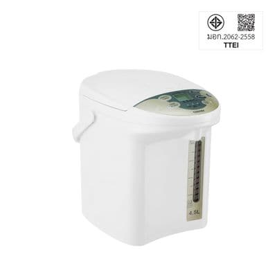 TOSHIBA กระติกน้ำร้อน (700 วัตต์,4.5 ลิตร, สีขาว) รุ่น PLK45SF