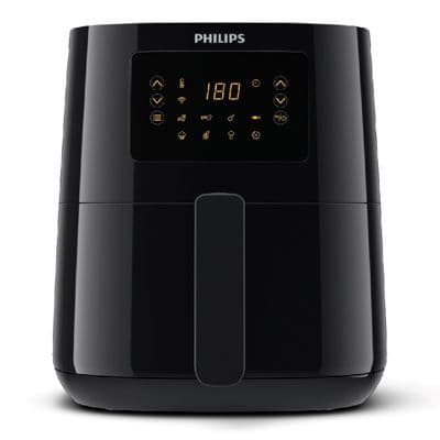 PHILIPS หม้อทอดไร้น้ำมัน (1400 วัตต์, 4.1 ลิตร, สีดำ) รุ่น HD9255/90