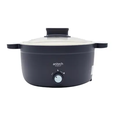 ANITECH Multi Cooker Electric Pot (1000W, 3.5L,Black) SMC-1000-DB