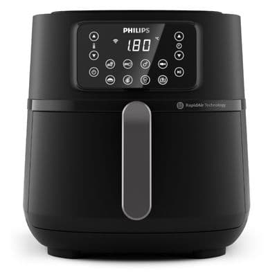 PHILIPS Air Fryer Digital (2000W, 7.2L, Black) HD9285/90