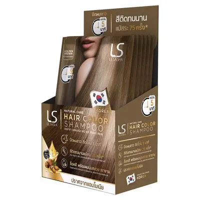Natural Care Hair Color Shampoo (Golden Brown) 10LS00354