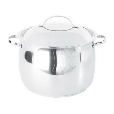 MEYER Stainless Steel Double Handle Pot+Lid (24 cm) 73288-T
