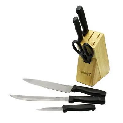 PRESTIGE Knife Set with Wooden Storage (7 pcs) 46917-C