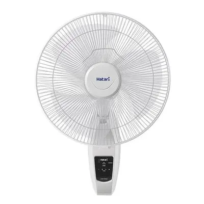HATARI Wall Mount Fan 16 Inch (White) HT-W16R6 + Remote