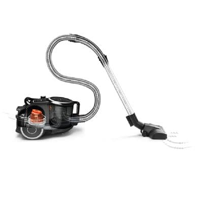 BOSCH Series 6 Canister Vacuum Cleaner 2200W 2.4L (Black) BGS412234