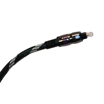 MCABLE Digital Fiber Optic Audio Cable (1M) M-ILS80