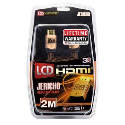 LCD HDMI สายสัญญาณ HDMI (2 เมตร) รุ่น Jericho
