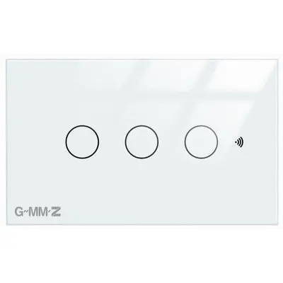 GMMZ ZIGBEESMART3GANG สวิตช์อัจฉริยะ 3 ช่อง รุ่น Z SMART SWITCH 3