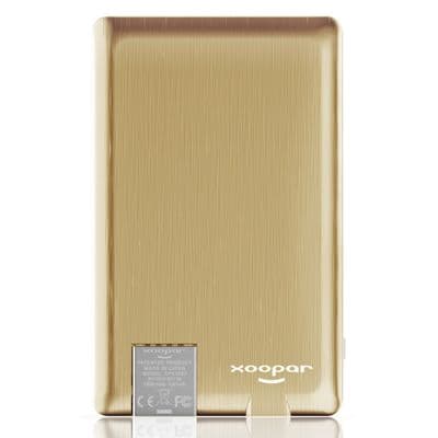 XOOPAR Power Bank Slim Card (1,300 mAh, Gold) XP61057.13RV