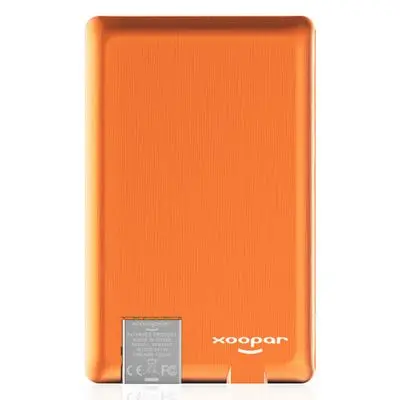 Power Bank (1,300 mAh, Orange) SLIM CARD XP61057.20RV