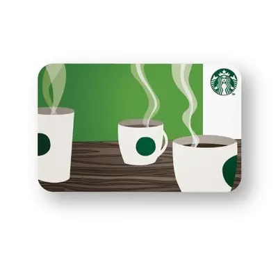 SANDISK Starbucks Gift Cards Value 100 Baht.